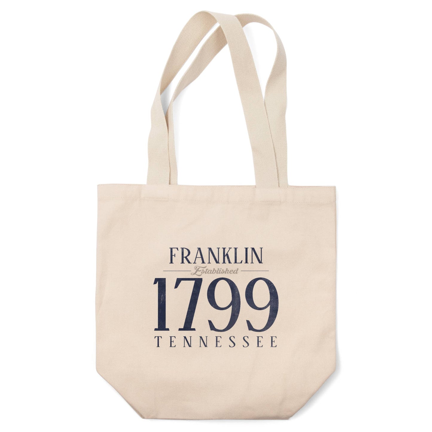 ORGANIC TOTE BAG Franklin, Tennessee, Established Date