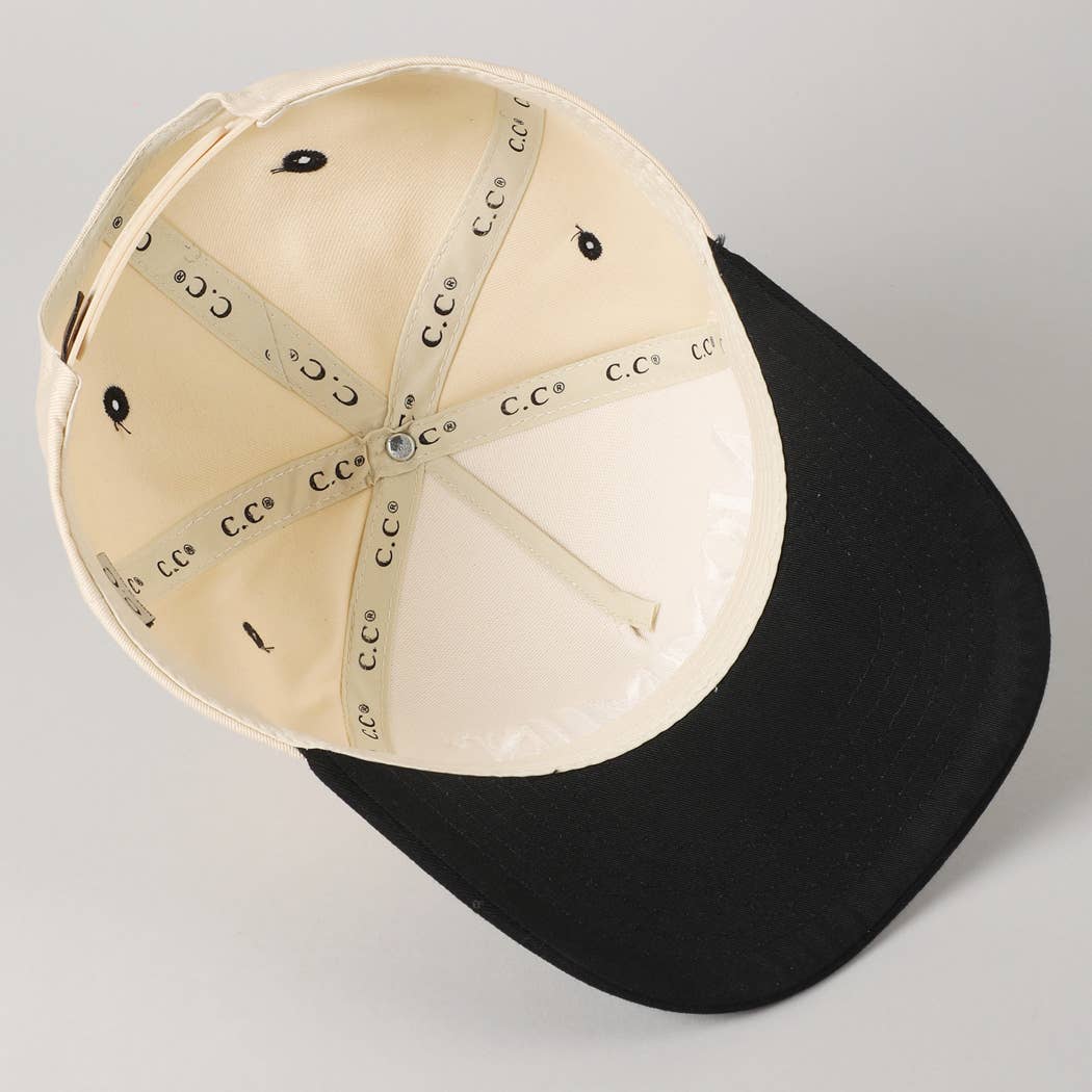 MOMMIN' Lettering Embroidery Trucker Hat