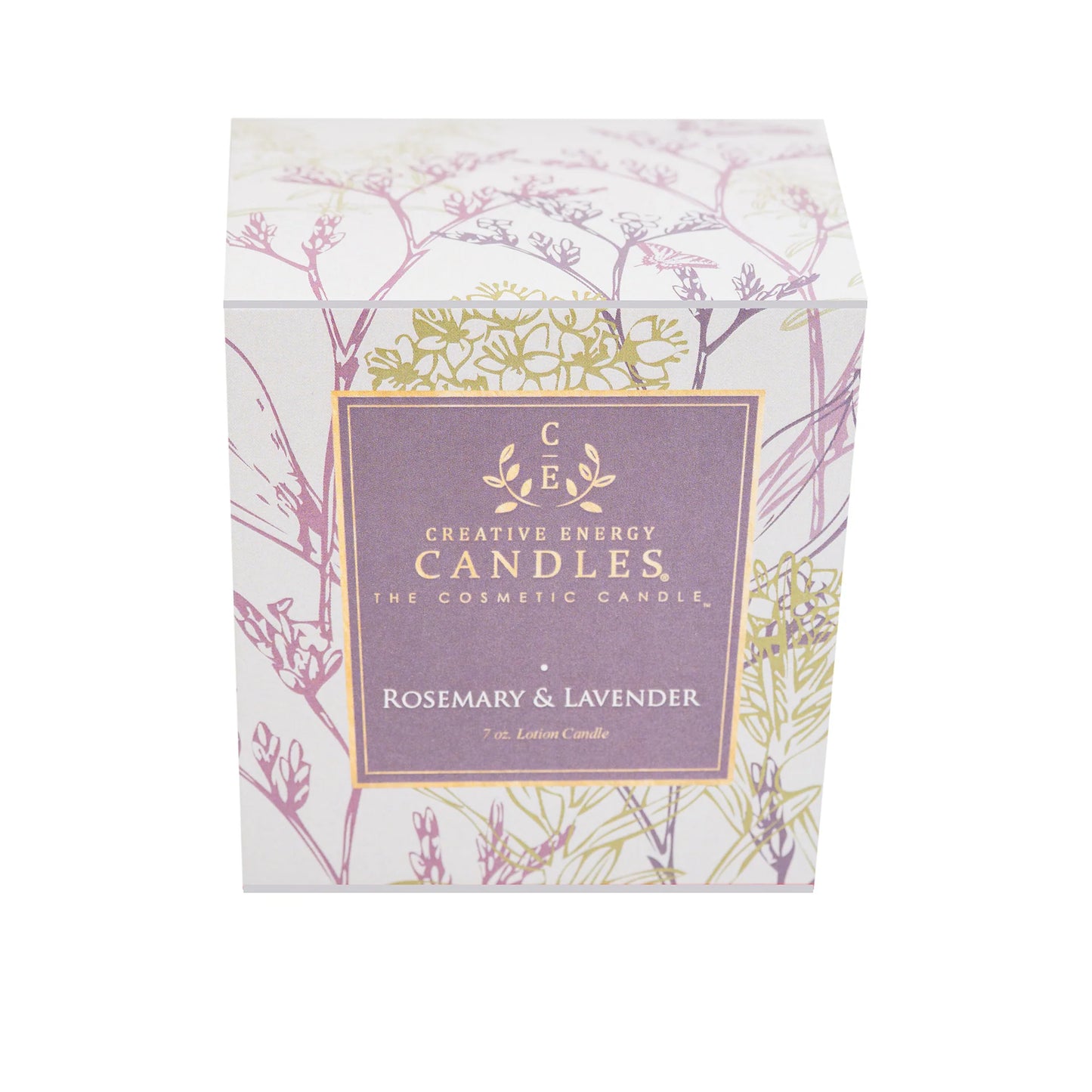 Rosemary and Lavender Soy Lotion Candle
