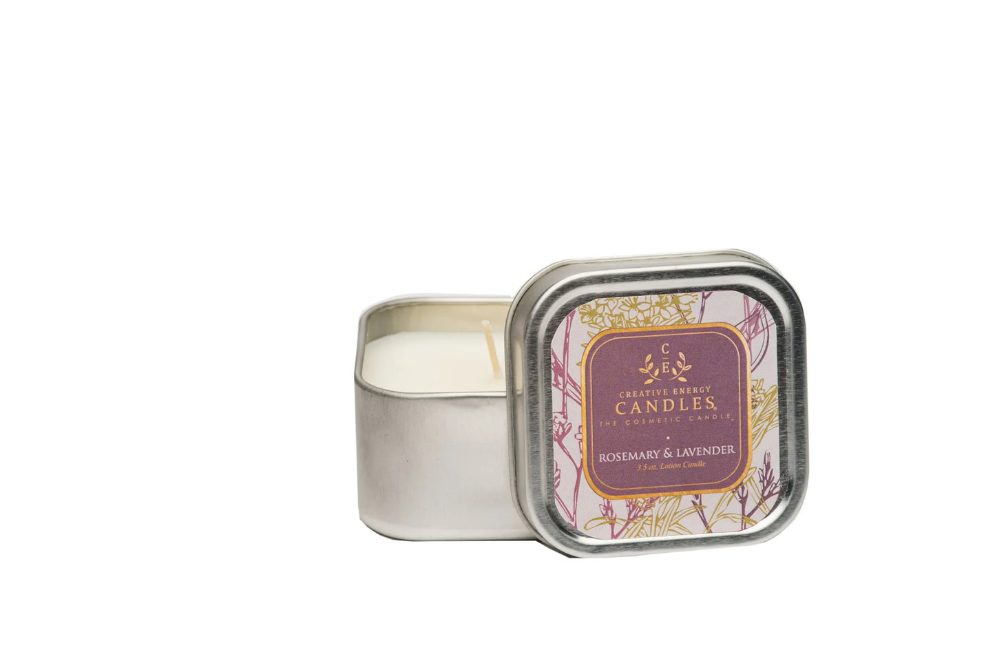 Rosemary and Lavender Soy Lotion Candle