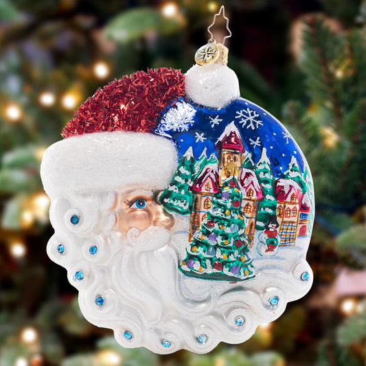Christmas Village Santa
