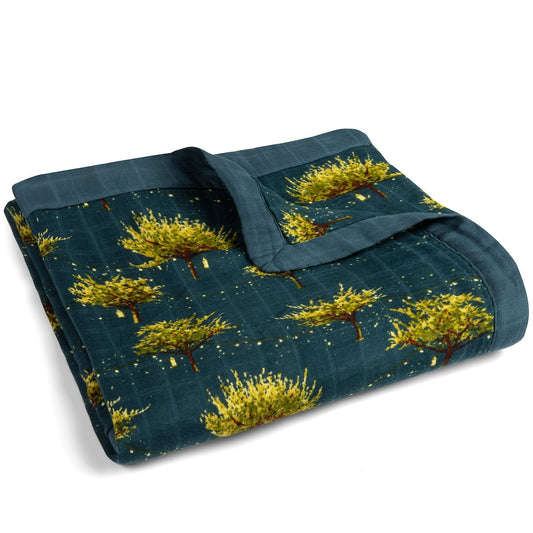 Firefly Bamboo Big Lovey Three-Layer Muslin Blanket