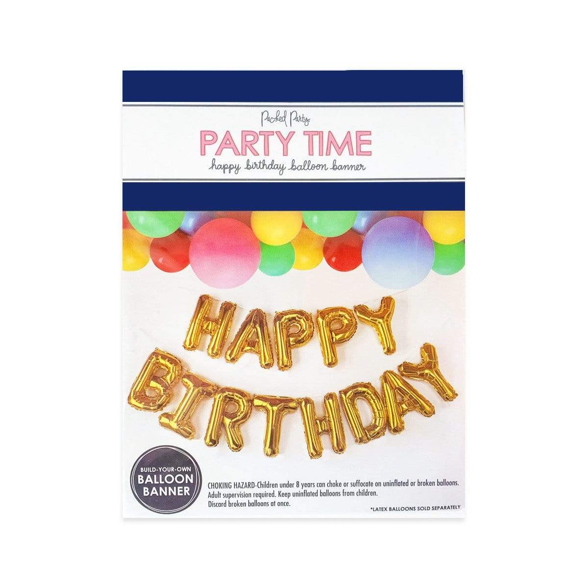 HAPPY BIRTHDAY LETTER BALLOONS