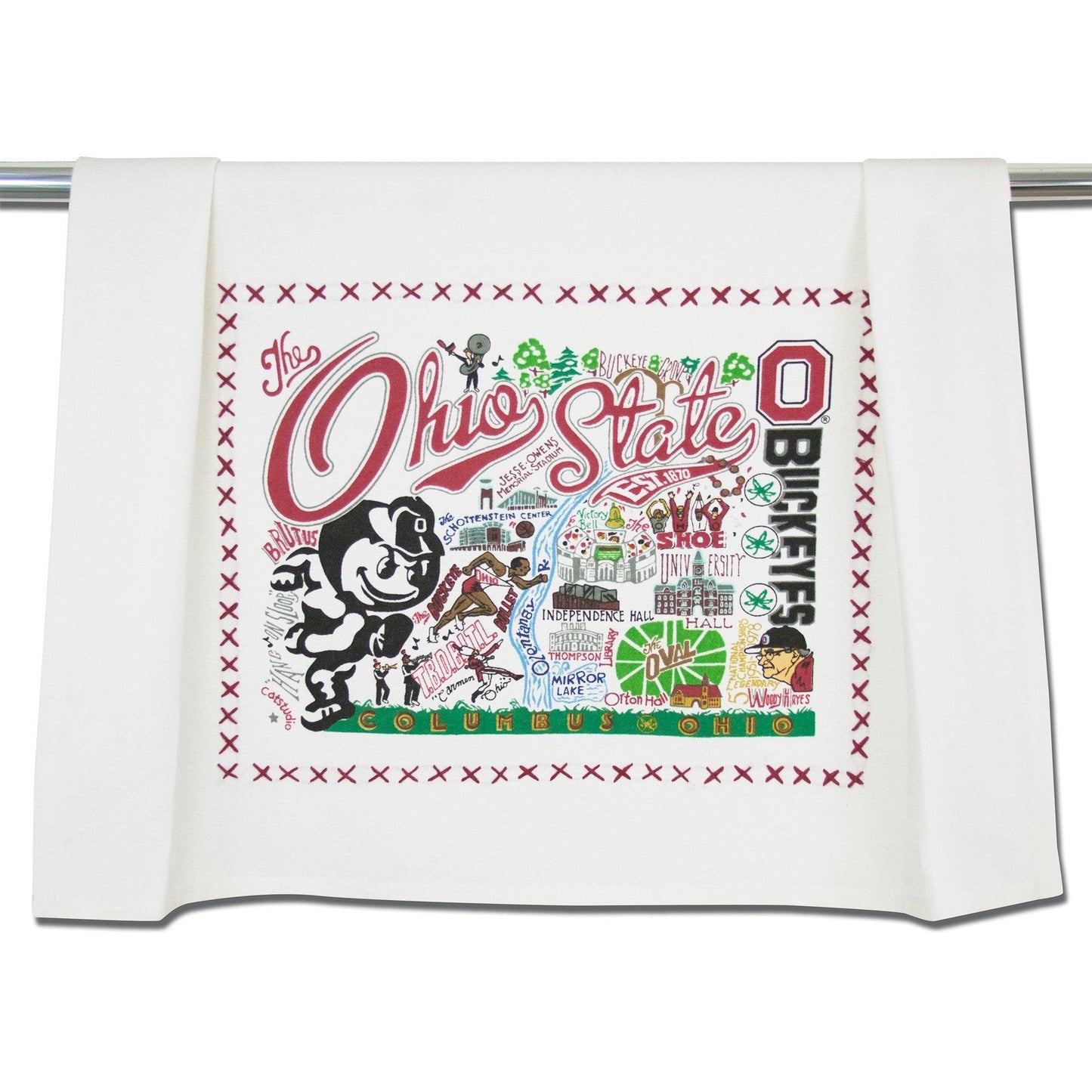 Ohio State University Dish Towel