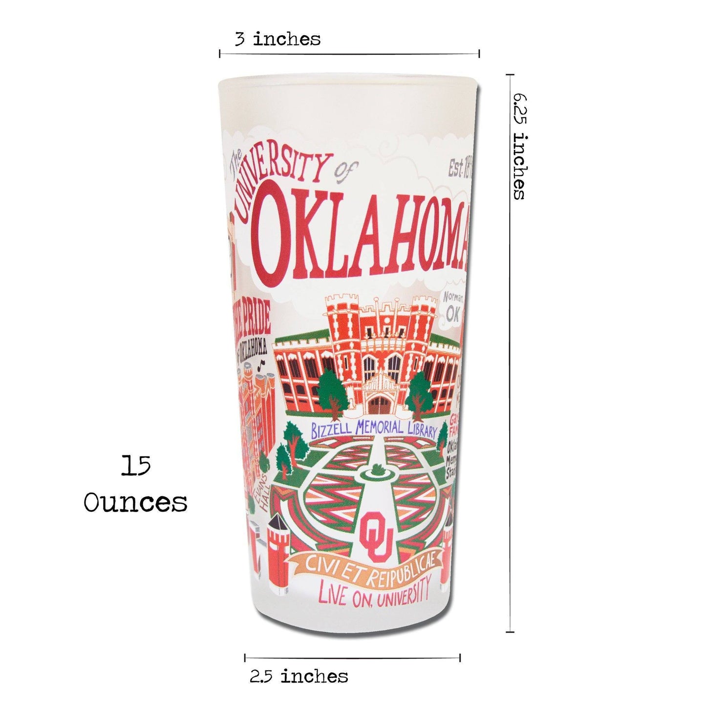 Oklahoma, University Glass